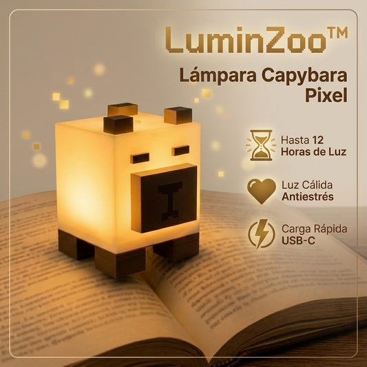 Lámpara Capybara Pixel