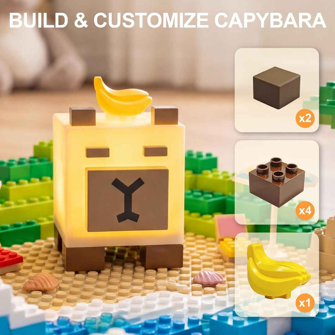 Lámpara Capybara Pixel