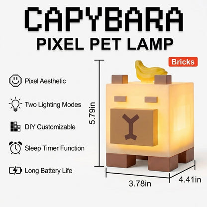 Lámpara Capybara Pixel